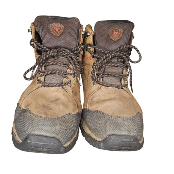 Ariat‎ Mens Size 14 Skyline Mid Goretex Work Boot Waterproof Brown Leather - Picture 3 of 11